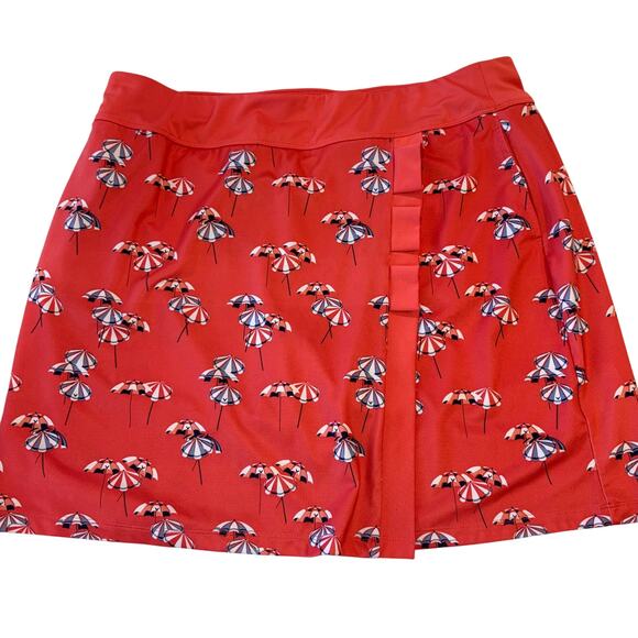 Callaway Pants - Callaway Women's Golf Skort Umbrella Print Opti-Dry TrueSculpt Faux Wrap XL